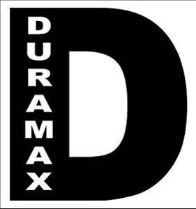 Drumax Logo - Duramax Logo Vinyl Decal Sticker