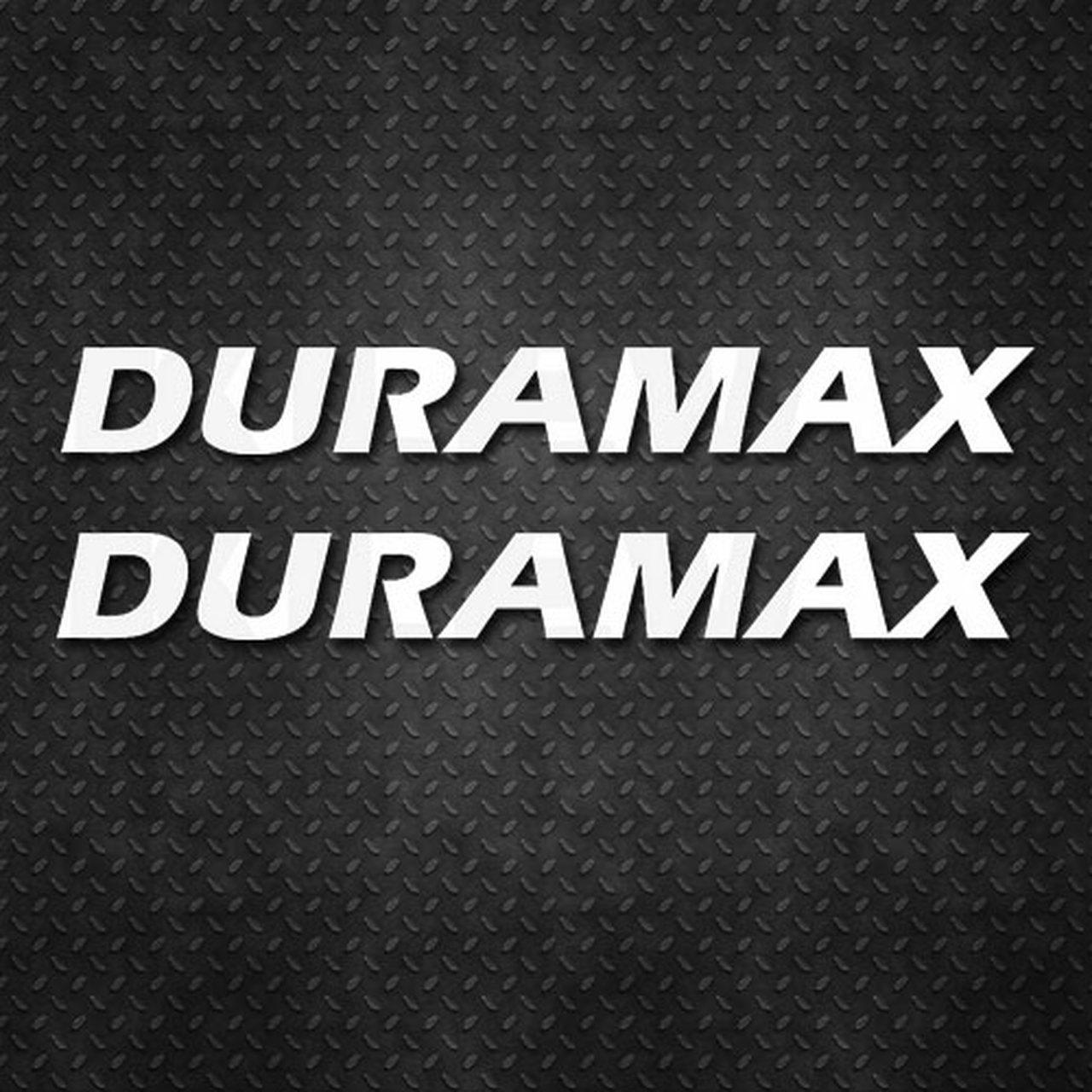 Drumax Logo - Duramax Logo Set Vinyl Decal
