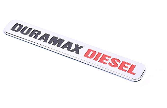 Drumax Logo - US $15.29 10% OFF. 2pcs Duramax Diesel Allison Truck Emblem, For Badges Silverado 2500HD In Car Stickers From Automobiles & Motorcycles