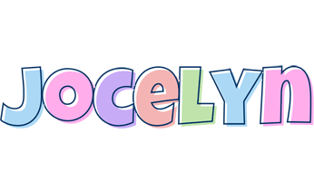 Jocelyn Logo - jocelyn Logo. Name Logo Generator, Pastel, Lager, Bowling