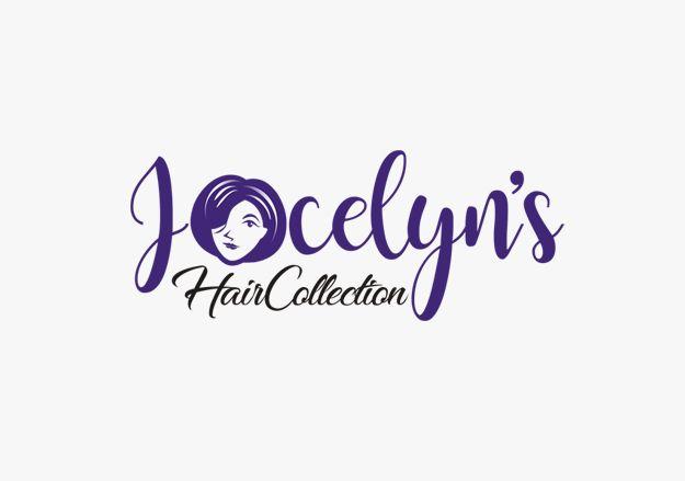 Jocelyn Logo - Jocelyn's Hair Collection Logo - Designed by Logoitech - Logoitech