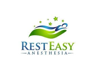 Anesthesia Logo - Rest Easy Anesthesia logo design - 48HoursLogo.com