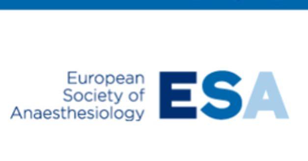 Anesthesia Logo - ESA - EUROANAESTHESIA, U/S ANESTHESIA | 3D Systems