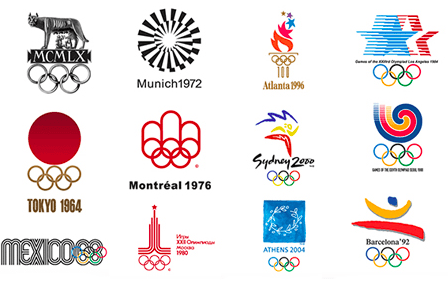Olimpicos Logo - Evolución del logo de los Juegos Olímpicos