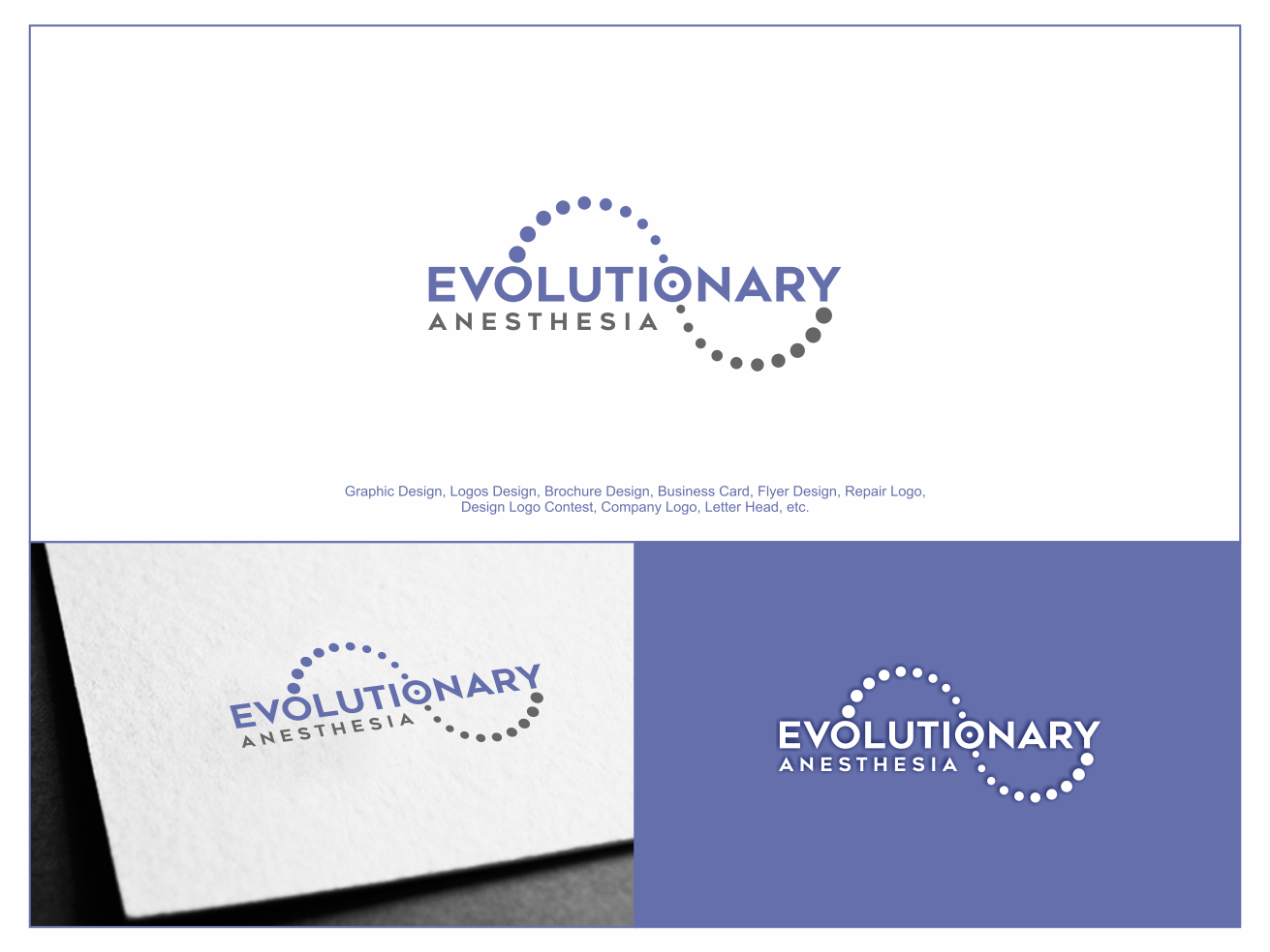 Anesthesia Logo - Logo and Business Card Design #744 | 'Evolutionary Anesthesia ...