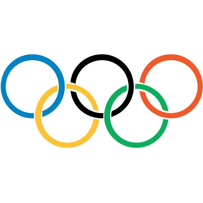 Olimpicos Logo - Vector símbolo de círculos Olímpicos vectorial gratuita en