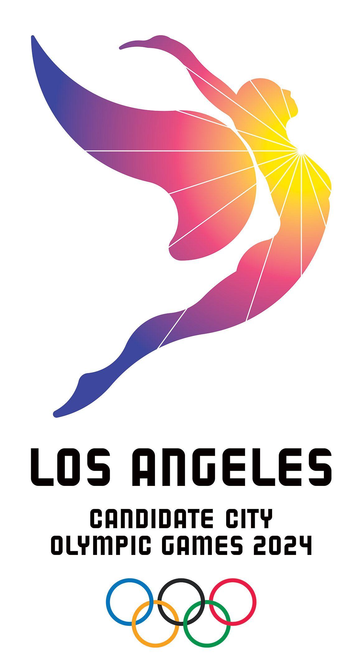 Olimpicos Logo - Los Angeles 2024 logo – Ciudad candidata a los Juegos Olímpicos ...