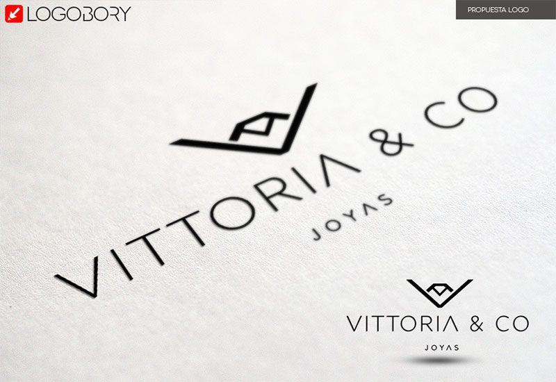 Joyeria Logo - Logo Joyeria Vittoria