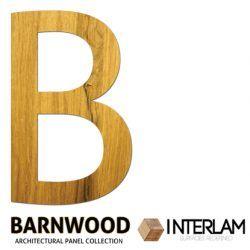 Barnwood Logo - What's New: Interlam Barnwood Veneers
