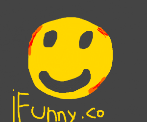 iFunny Logo - website: ifunny.co logo: bloody smile emoji