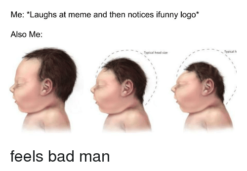 iFunny Logo - Me Laughs at Meme and Then Notices Ifunny Logo* Also Me 、、Typical