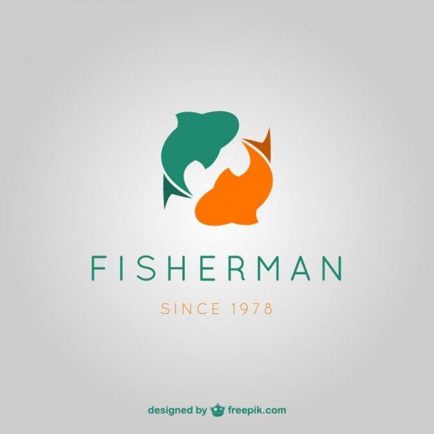 Fishermen Logo - Fisherman logo Vector | Free Download