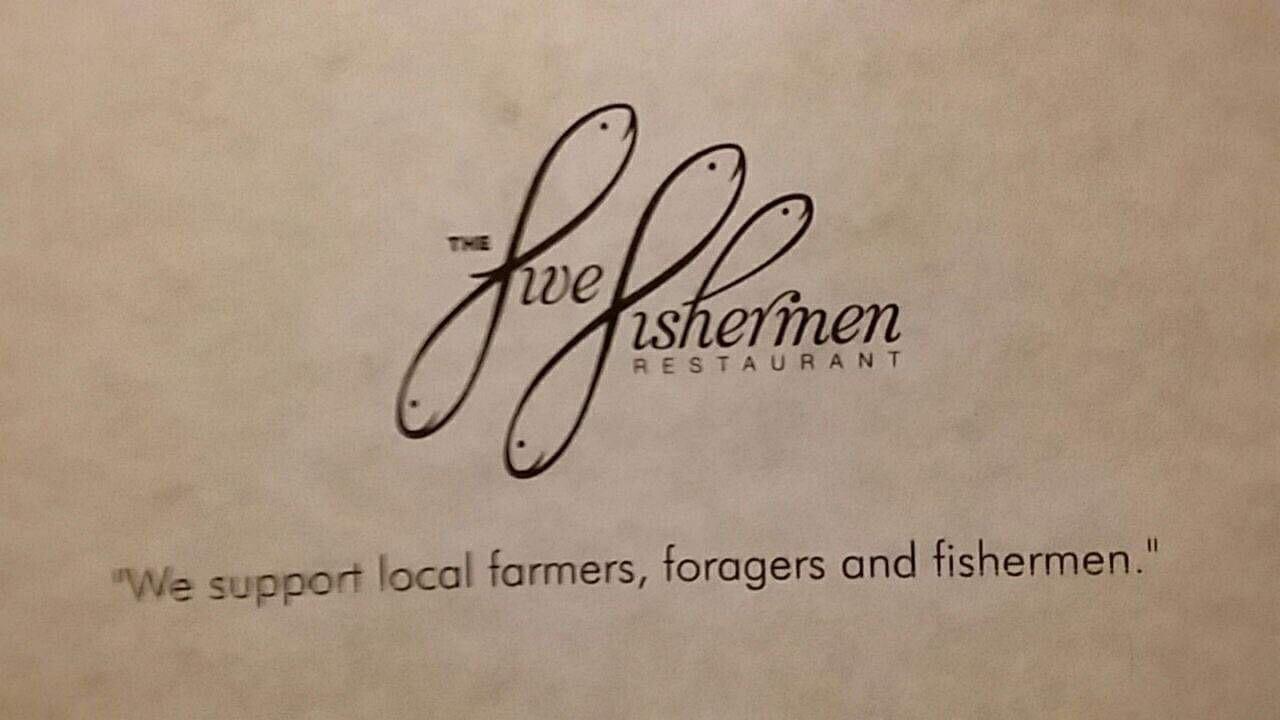 Fishermen Logo - Five Fish in this logo for The Five Fishermen : DesignPorn
