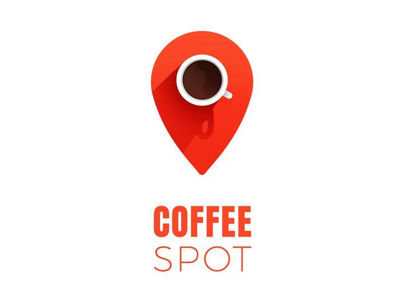 Spot Logo - Coffee spot logo by Gabriella Tóth on Dribbble