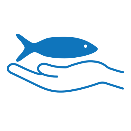 Fishermen Logo - DiscardLess