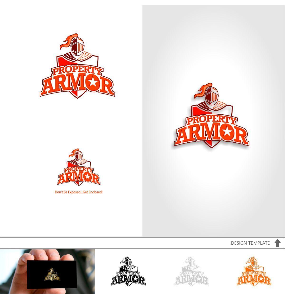 Armar Logo - Masculine, Bold Logo Design for Property Armor by DesignMX (Renán ...
