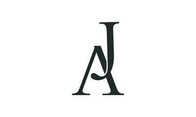 AJ Logo - Aj photos, royalty-free images, graphics, vectors & videos | Adobe Stock
