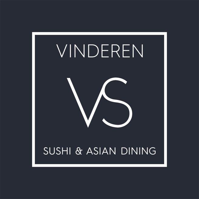 AJ Logo - Vinderen Sushi Logo – AJ Design – The portfolio of Andy Jordan