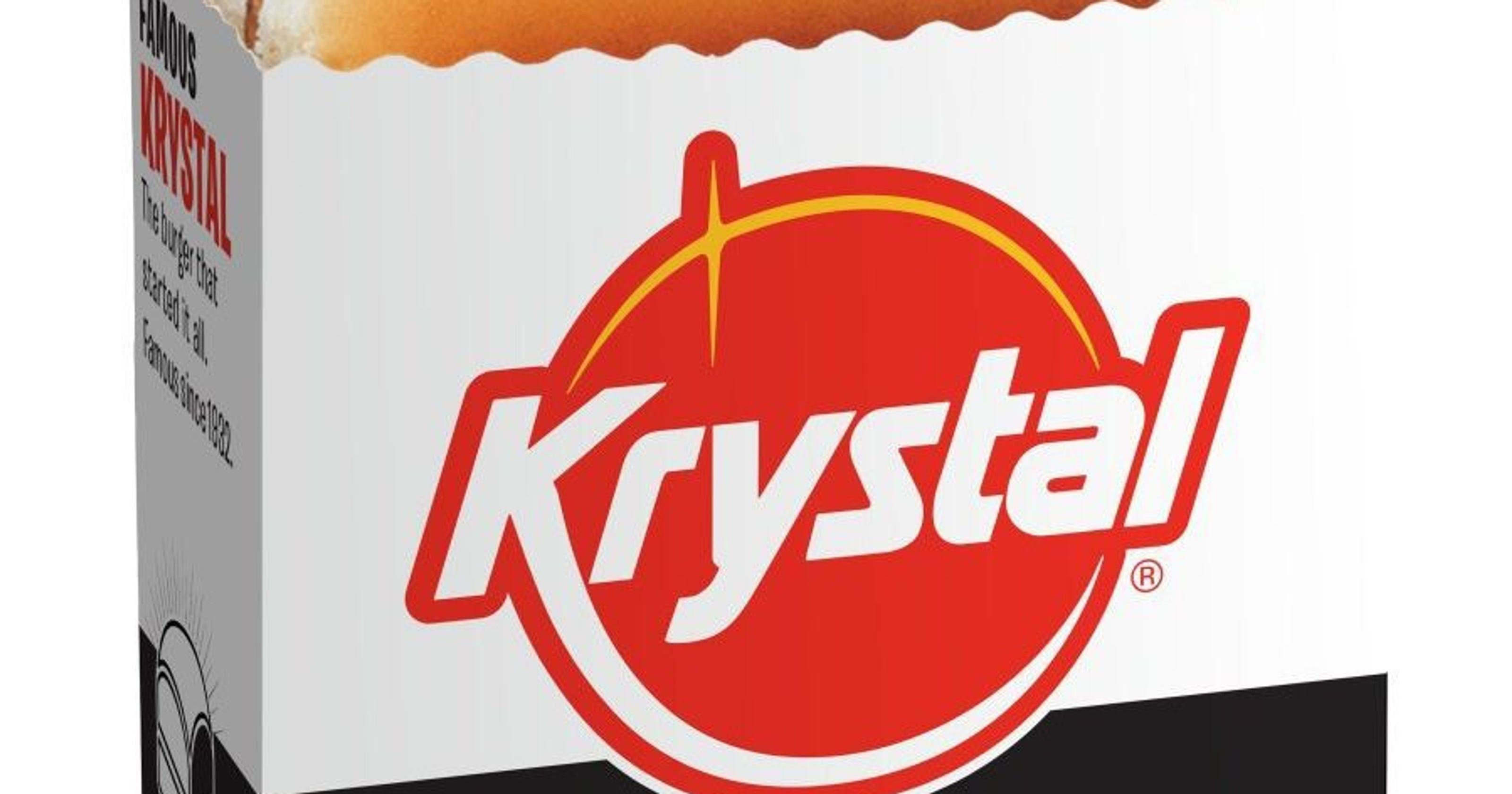 Krystal Logo - Krystal burger happy hour daily from 2-5 p.m
