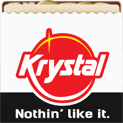Krystal Logo - Krystal Burger Vector Illustration on Behance