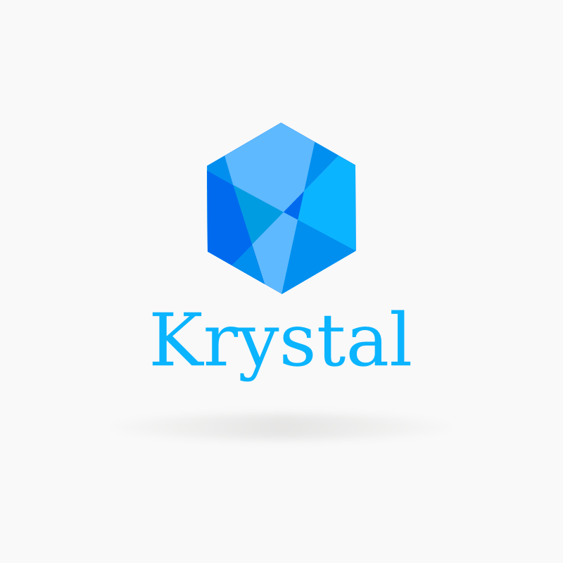 Krystal Logo - krystal Internet Logo Template | Bobcares Logo Designs Services