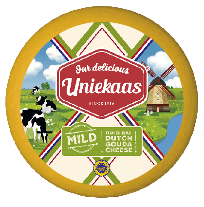 Uniekaas Logo - Uniekaas. the oldest cheese brand of the Netherlands