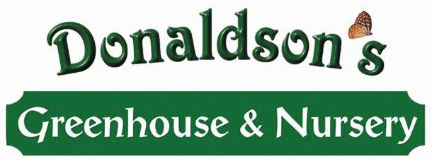 Donaldson's Logo - Racing Sponsor Donaldsons Greenhouse Nursery