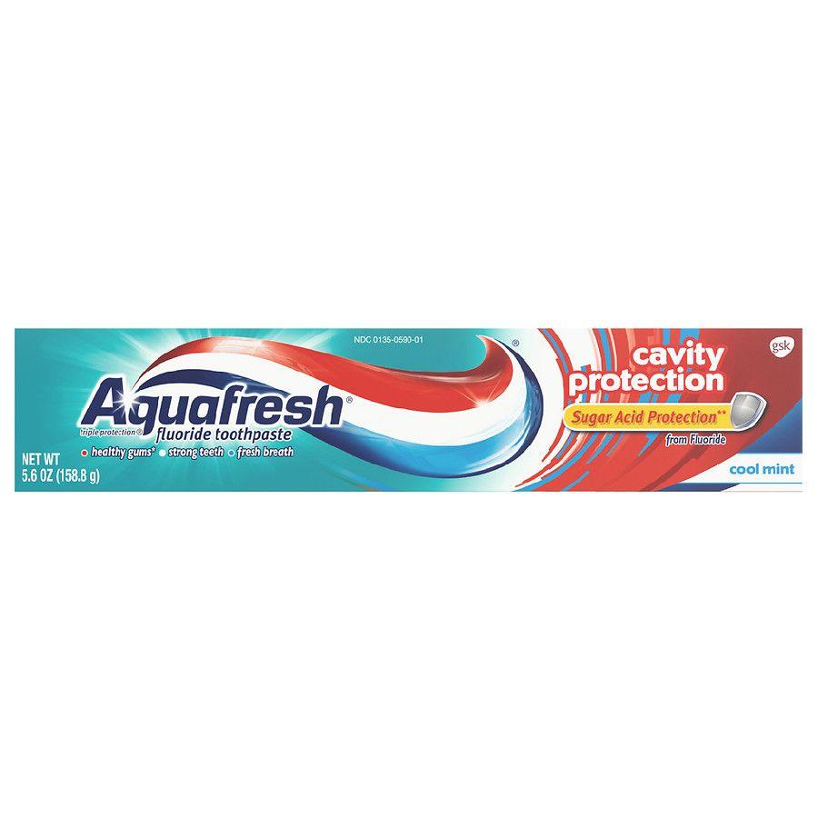 Aquafresh Logo - Aquafresh Cavity Protection Fluoride Toothpaste Cool Mint