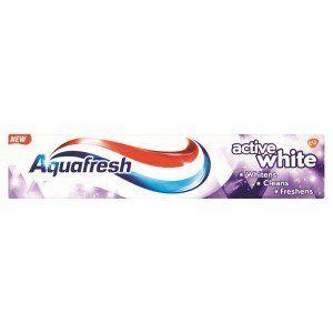 Aquafresh Logo - Amazon.com: Aquafresh Toothpaste - Active White 125ml (Pack of 12 ...