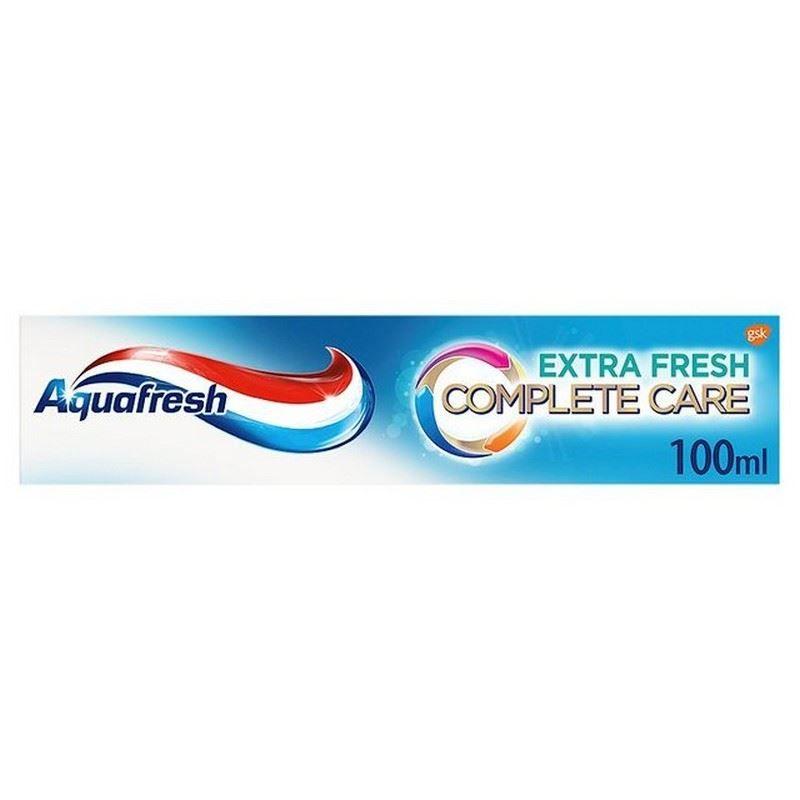 Aquafresh Logo - Details about Aquafresh Complete Care Extra Fresh Toothpaste 100ml