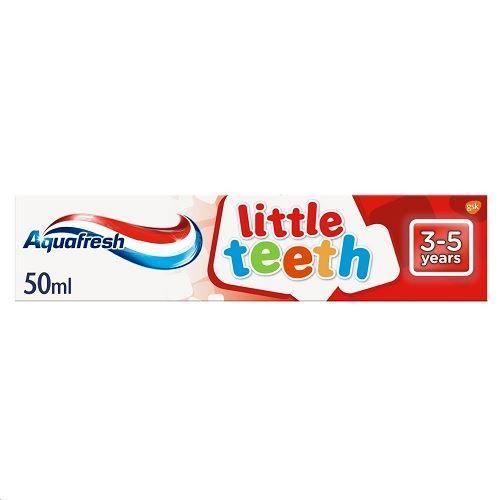 Aquafresh Logo - Details about Aquafresh Little Teeth 3-5 Years Toothpaste 50ml x 3 Pack