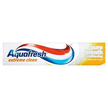 Aquafresh Logo - Amazon.com: Aquafresh Extreme Clean Pure Breath Whitening Toothpaste ...