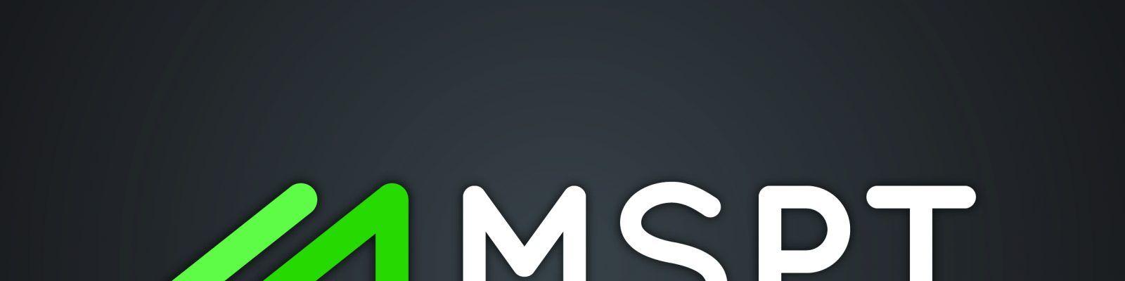 Mspt Logo - Cropped MSPT Logo On Black