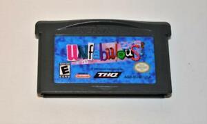 Unfabulous Logo - Details about UNFABULOUS NINTENDO GAMEBOY ADVANCE SP GBA