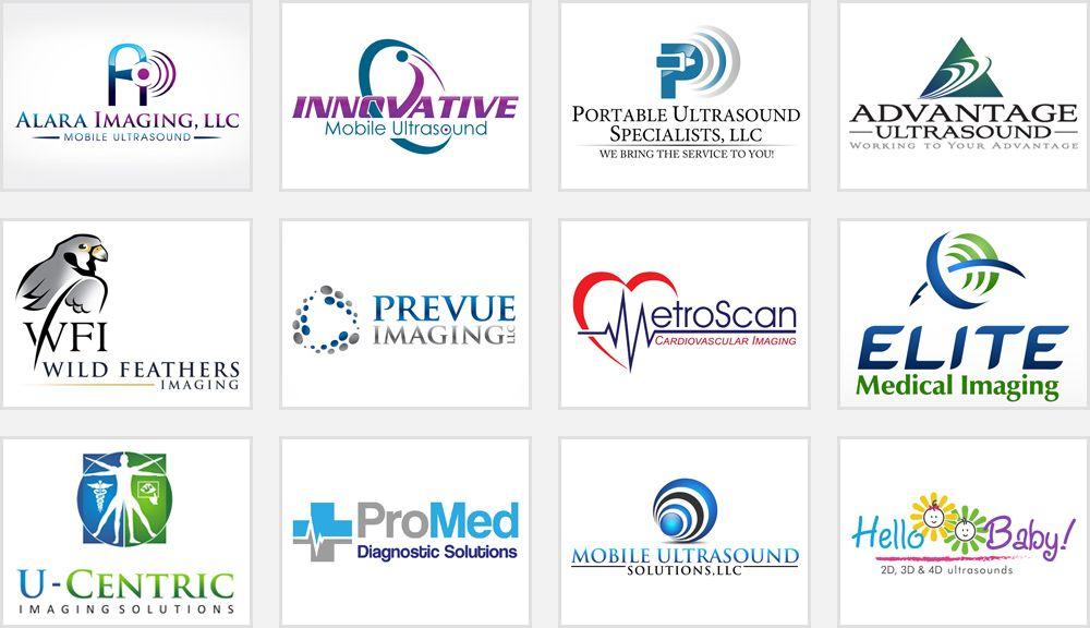 Ultrasound Logo - Creating Imaging and Ultrasound Company Brand Logo