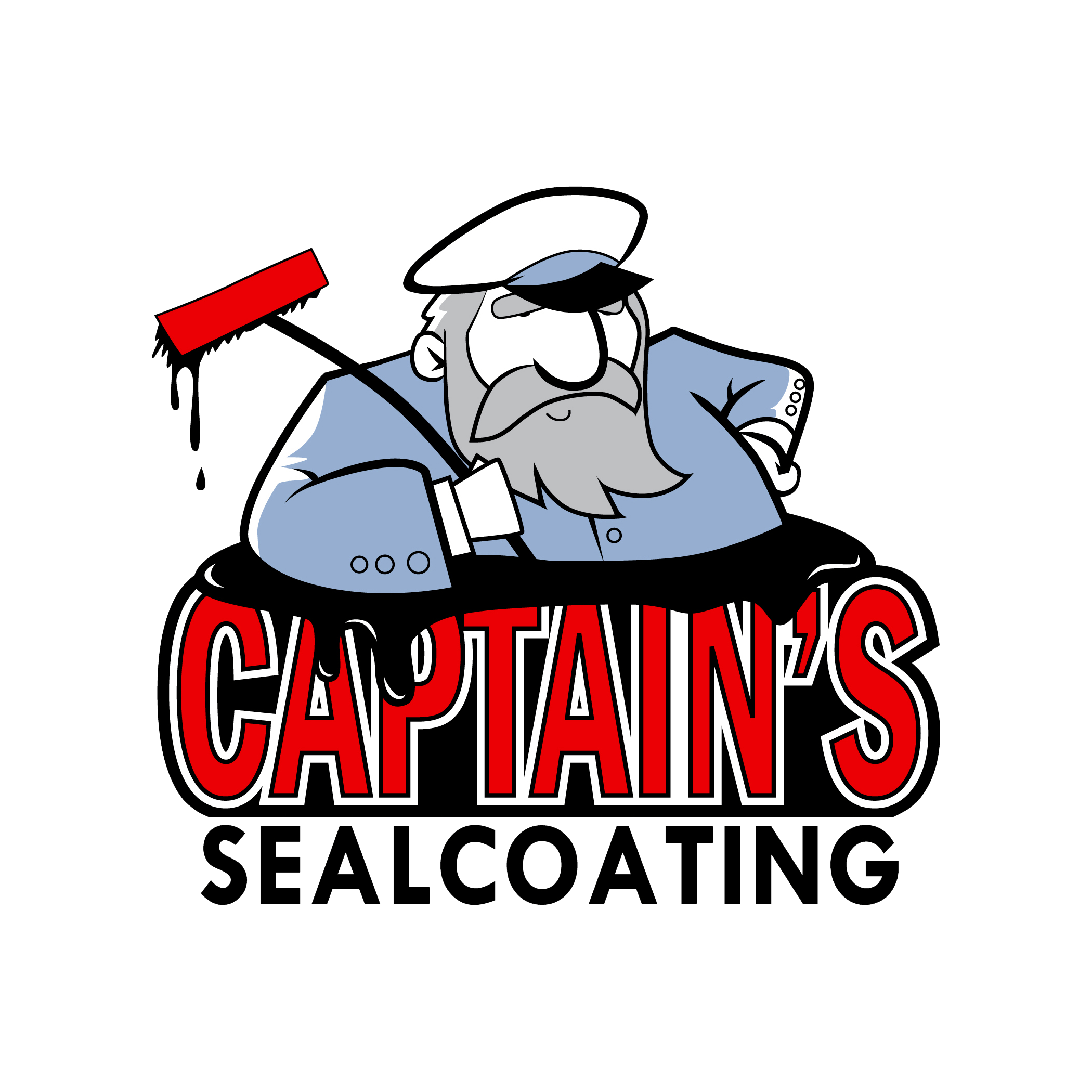 Sealcoating Logo - Captain's Seal Coating