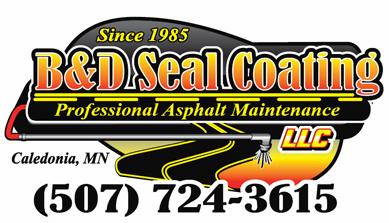 Sealcoating Logo - B & D Sealcoating Home Page