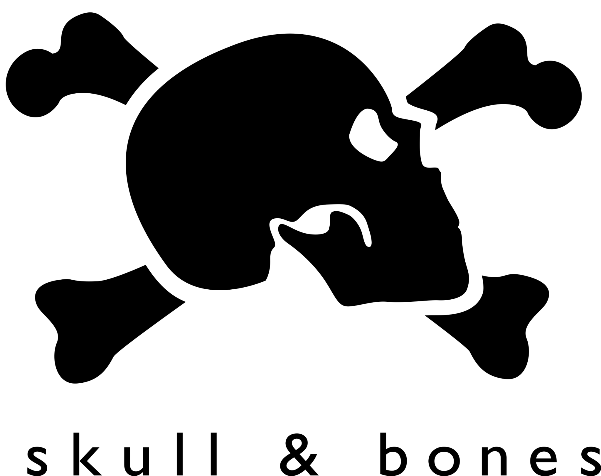 Bones Logo - MEN'S FASHION PRINTED T-SHIRTS - Skull & Bones, Inc.