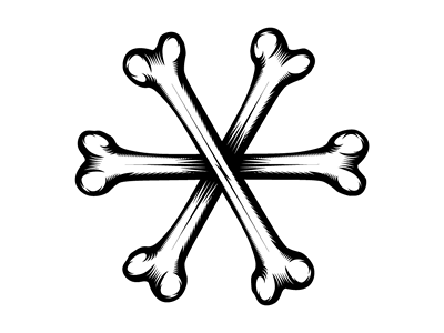 Bones Logo - Grindhaus Bones Logo V3 by 86era on Dribbble