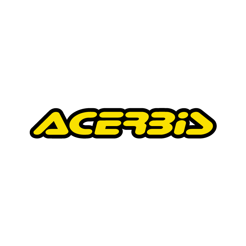Acerbis Logo - Adhesivo Acerbis logo solo letras impreso