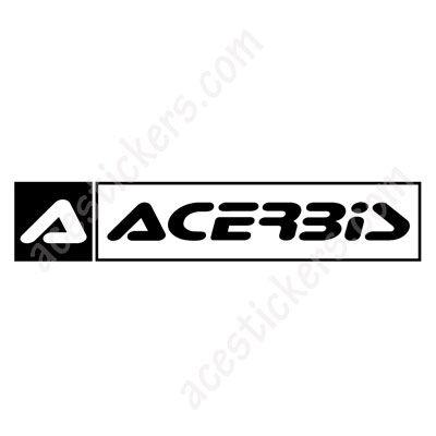 Acerbis Logo - Acerbis Logo Stickers (18 x 3.5 cm) -  ステッカー、カッティングステッカー、シールを通販・販売・通信販売しているオ ...