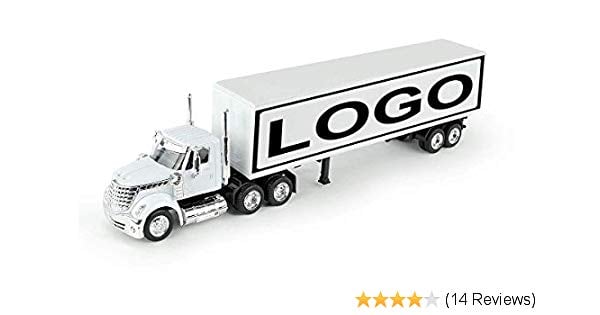 Diecast Logo - Amazon.com: Shop72 Personalized Diecast White Truck 1:43 Scale ...