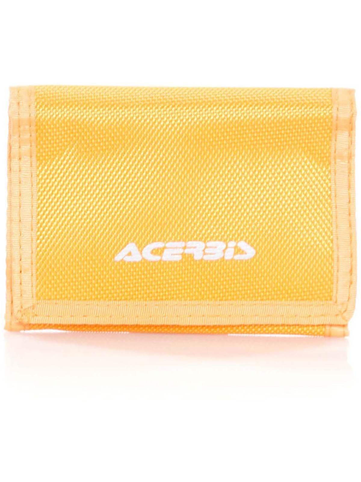 Acerbis Logo - Acerbis Orange Logo Velcro Wallet