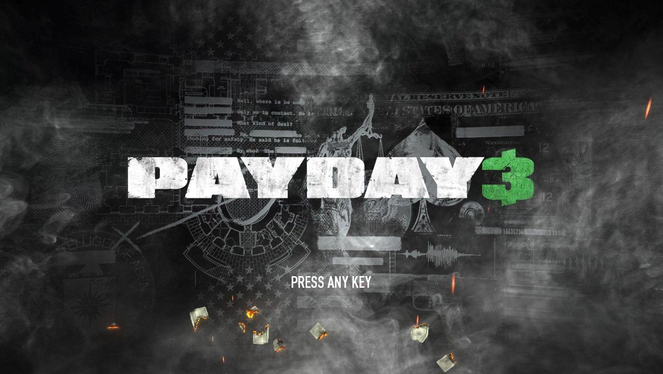 Payday Logo - Payday 3 Menu Logo - Mods