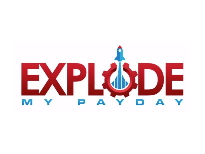 Payday Logo - Explode My PayDay Logo. Time Rich Worry Free