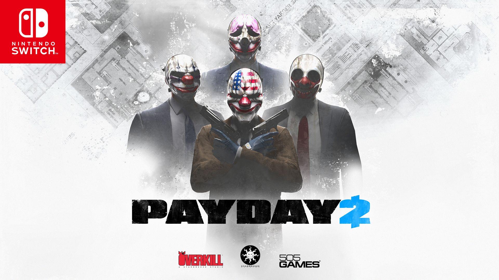 Payday Logo - PAYDAY 2™ now available on the Nintendo Switch™ System in Europe