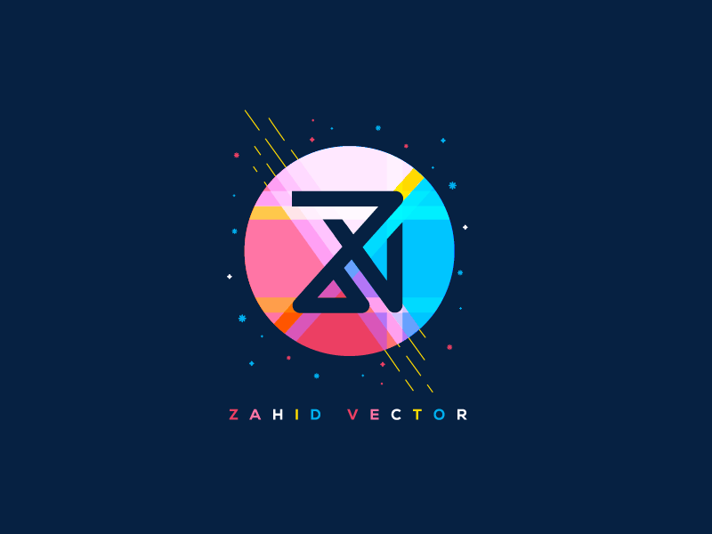 ZV Logo - ZV LOGO by Zahidul on Dribbble