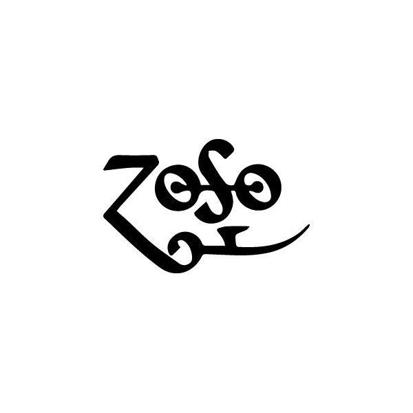 Zoso Logo - Passion Stickers - Music Decals - Led Zeppelin Zoso, Music Band Wall ...