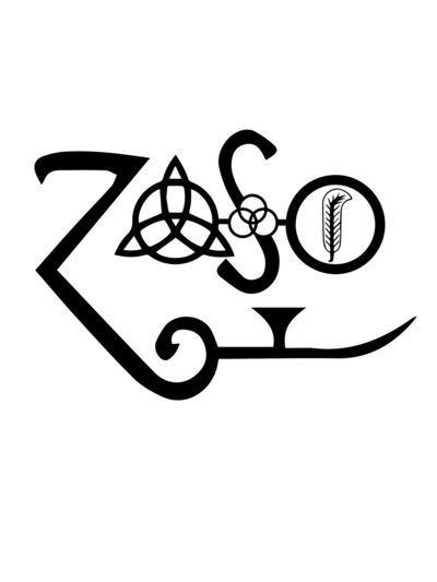 Zoso Logo - Really considering a foot led zeppelin tattoo and am really likin ...