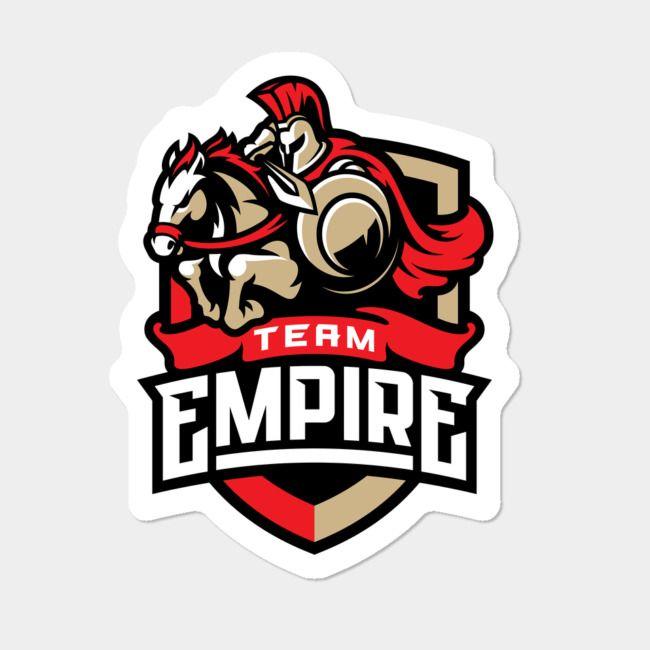 Empire Logo - Empire Logo Sticker Sticker By TeamEmpire Design By Humans
